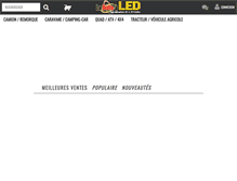 Tablet Screenshot of boite-a-led.com